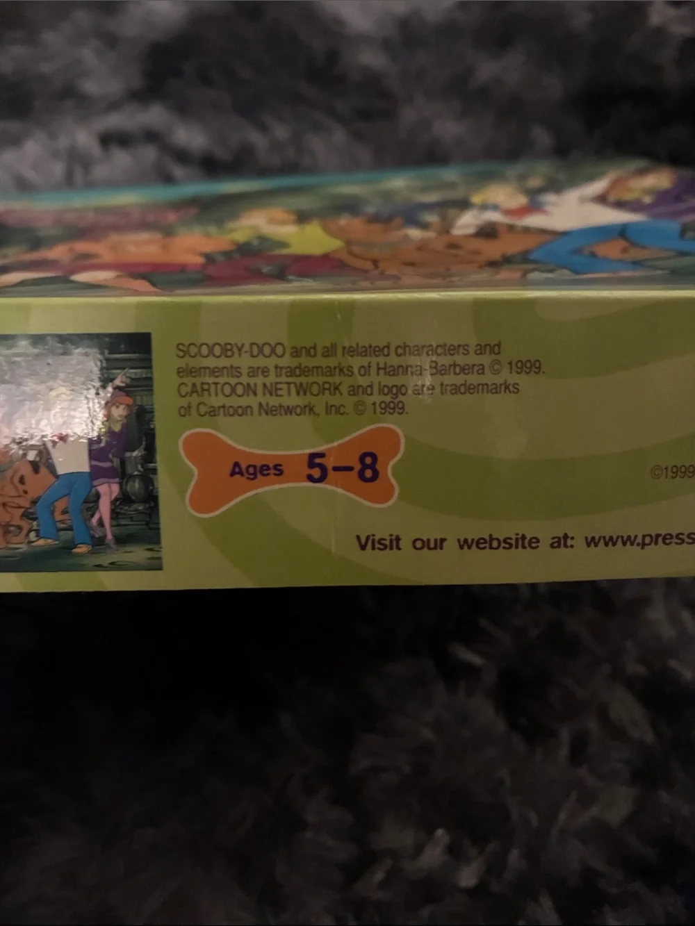 Vintage 1999 Scooby-Doo! 100-Piece pressman Puzzle 🧩 Cartoon Network complete